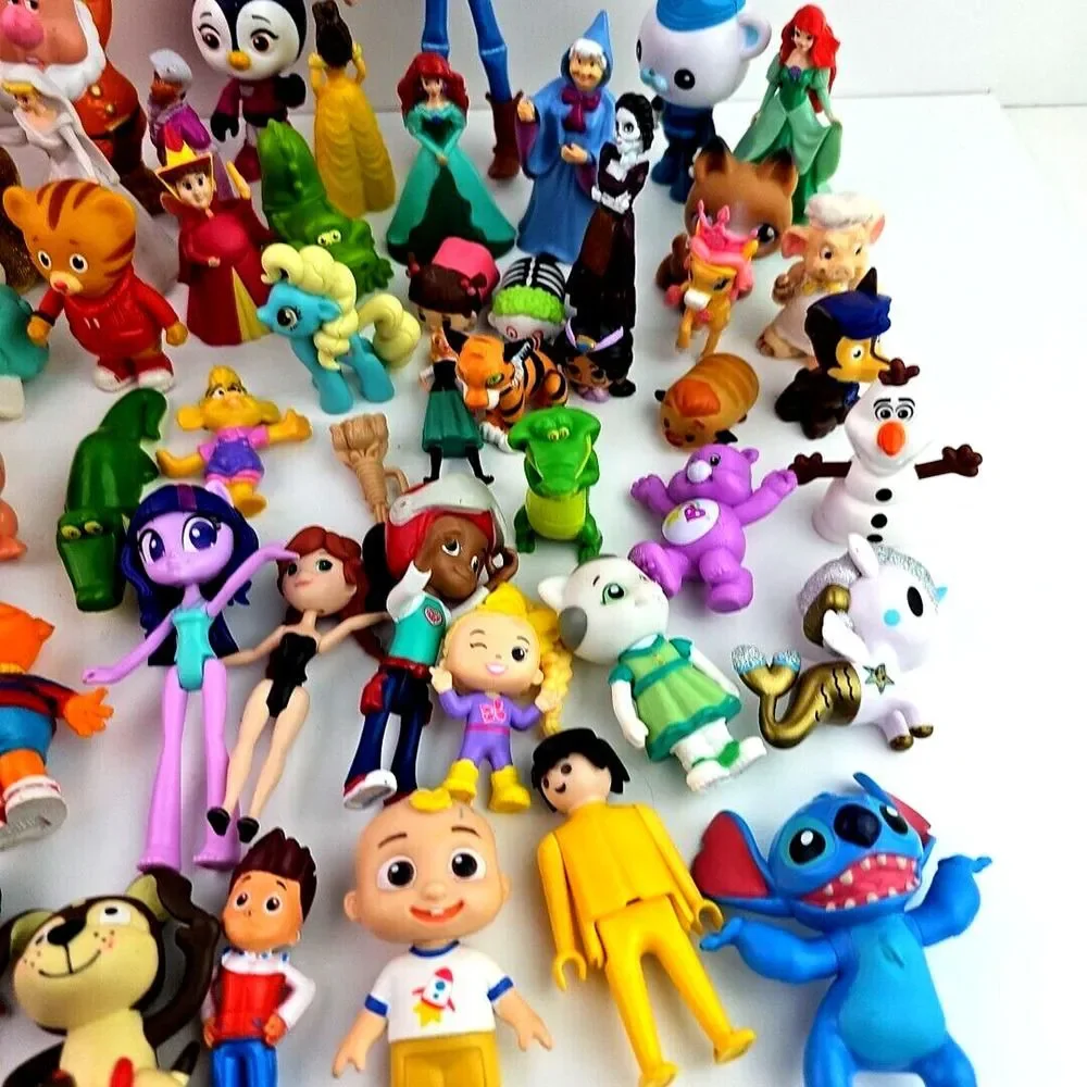 Large LOT of Small Toys Action Figure Disney Pixar Mattel Hasbro Vintage to Now